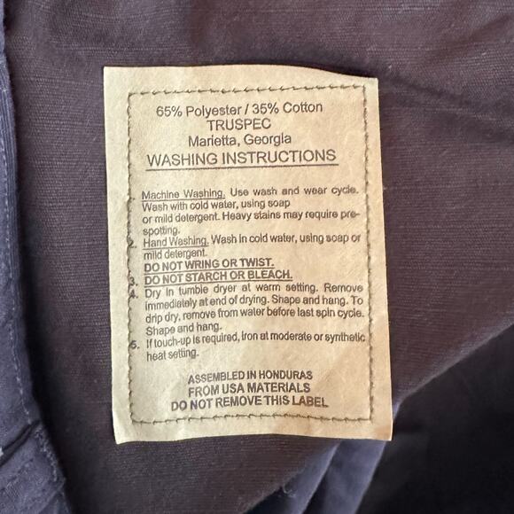 Tru Spec Men’s Blue Adjustable Pants, XL Reg, Pre-owned - Picture 7 of 7